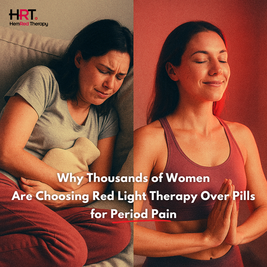 Why Thousands of Women Are Choosing Red Light Therapy Over Pills for Period Pain